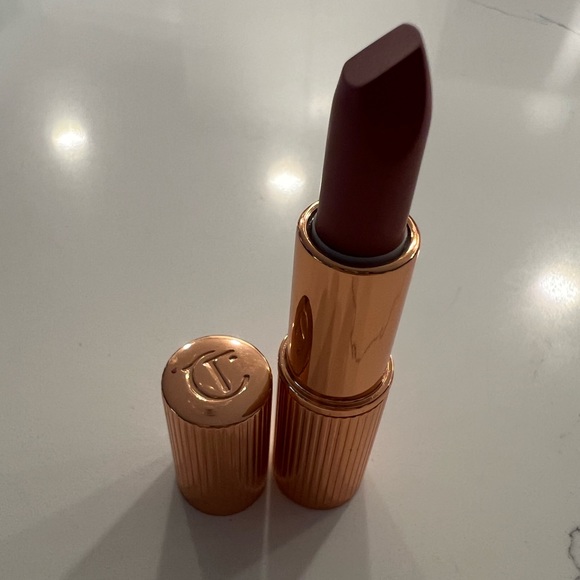 💄Brand NEW Mini Charlotte Tilbury Matte Revolution Lipstick Pillow Talk Medium - Picture 3 of 6